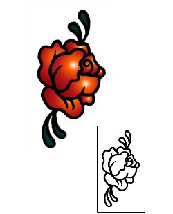 Rose Tattoo Plant Life tattoo | AAF-05185
