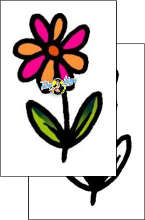 Flower Tattoo plant-life-flowers-tattoos-andrea-ale-aaf-05189