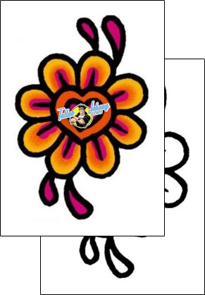 Flower Tattoo plant-life-flowers-tattoos-andrea-ale-aaf-05232