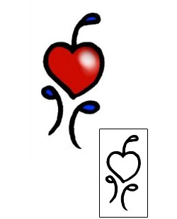 Heart Tattoo For Women tattoo | AAF-05246
