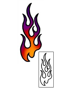 Fire – Flames Tattoo Miscellaneous tattoo | AAF-05248