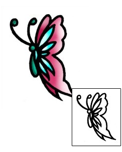 Butterfly Tattoo For Women tattoo | AAF-05262