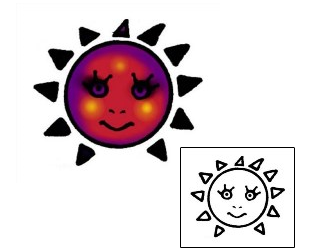 Sun Tattoo Astronomy tattoo | AAF-05270