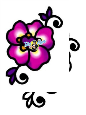 Flower Tattoo plant-life-flowers-tattoos-andrea-ale-aaf-05327