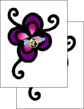 Flower Tattoo plant-life-flowers-tattoos-andrea-ale-aaf-05337