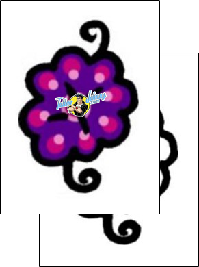 Flower Tattoo plant-life-flowers-tattoos-andrea-ale-aaf-05374