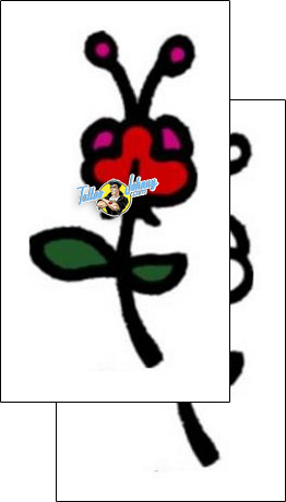 Flower Tattoo plant-life-flowers-tattoos-andrea-ale-aaf-05433