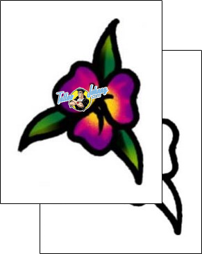 Flower Tattoo plant-life-flowers-tattoos-andrea-ale-aaf-05437