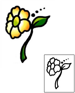 Flower Tattoo Specific Body Parts tattoo | AAF-05438