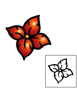 Flower Tattoo Specific Body Parts tattoo | AAF-05461