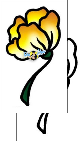 Flower Tattoo plant-life-flowers-tattoos-andrea-ale-aaf-05487