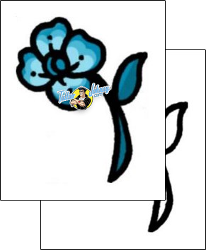 Flower Tattoo plant-life-flowers-tattoos-andrea-ale-aaf-05513
