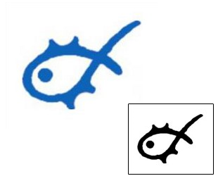 Fish Tattoo Marine Life tattoo | AAF-05611