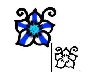 Flower Tattoo Specific Body Parts tattoo | AAF-05682