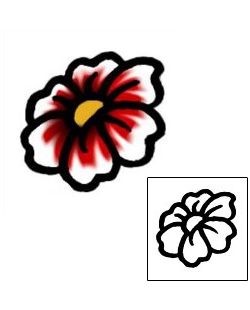 Flower Tattoo Specific Body Parts tattoo | AAF-05689