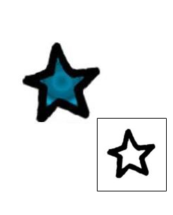 Star Tattoo Astronomy tattoo | AAF-05691