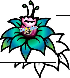 Flower Tattoo plant-life-flowers-tattoos-andrea-ale-aaf-05703