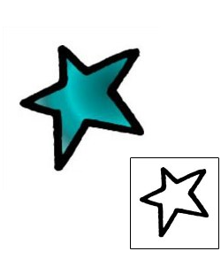 Star Tattoo Astronomy tattoo | AAF-05705