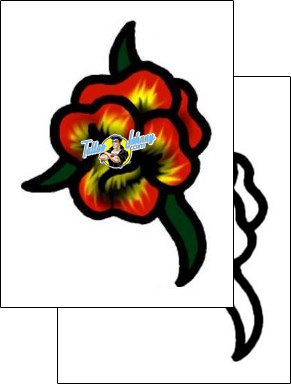 Flower Tattoo plant-life-flowers-tattoos-andrea-ale-aaf-05717