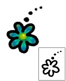 Flower Tattoo Specific Body Parts tattoo | AAF-05722