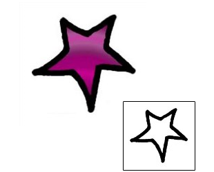 Star Tattoo Astronomy tattoo | AAF-05723