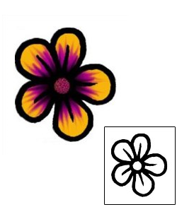 Flower Tattoo Specific Body Parts tattoo | AAF-05724
