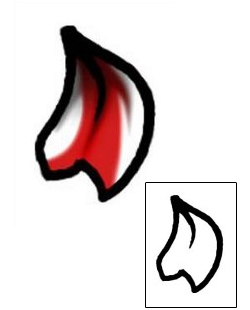 Picture of Specific Body Parts tattoo | AAF-05728