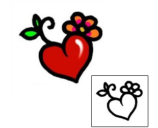 Heart Tattoo For Women tattoo | AAF-05751