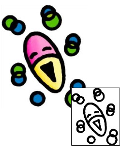 Picture of Specific Body Parts tattoo | AAF-05786