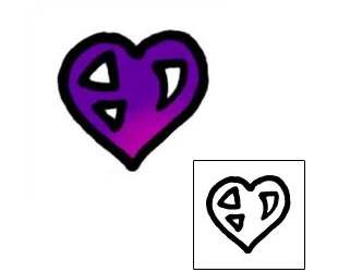 Heart Tattoo For Women tattoo | AAF-05835