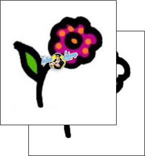 Flower Tattoo plant-life-flowers-tattoos-andrea-ale-aaf-05857