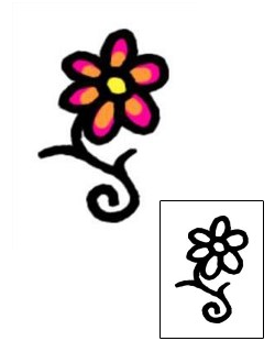 Flower Tattoo Specific Body Parts tattoo | AAF-05899