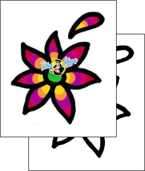 Flower Tattoo plant-life-flowers-tattoos-andrea-ale-aaf-05930