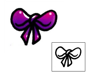 Bow Tattoo Specific Body Parts tattoo | AAF-05983