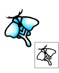 Moth Tattoo Insects tattoo | AAF-06056