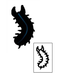 Worm Tattoo Specific Body Parts tattoo | AAF-06093