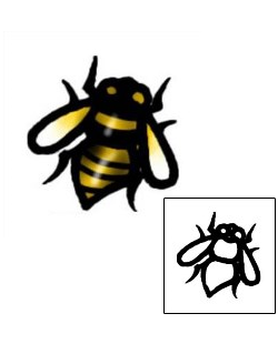 Bee Tattoo Specific Body Parts tattoo | AAF-06100