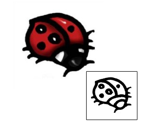 Ladybug Tattoo Insects tattoo | AAF-06134
