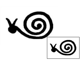 Snail Tattoo Specific Body Parts tattoo | AAF-06214