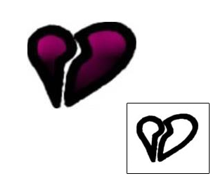 Heart Tattoo For Women tattoo | AAF-06235