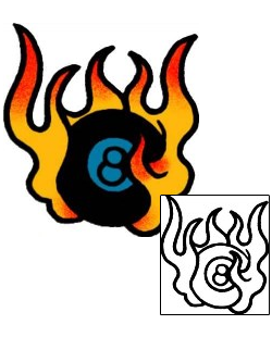 Fire – Flames Tattoo Miscellaneous tattoo | AAF-06284