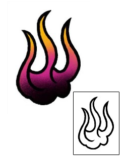 Fire – Flames Tattoo Miscellaneous tattoo | AAF-06286