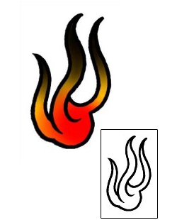 Fire – Flames Tattoo Miscellaneous tattoo | AAF-06287