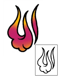 Fire – Flames Tattoo Miscellaneous tattoo | AAF-06290