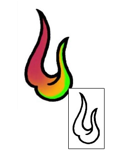 Fire – Flames Tattoo Miscellaneous tattoo | AAF-06291