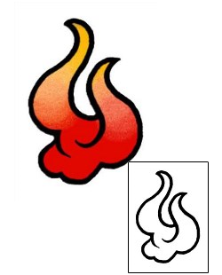 Fire – Flames Tattoo Miscellaneous tattoo | AAF-06304
