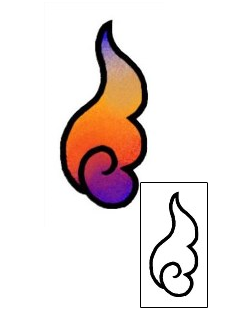 Fire – Flames Tattoo Miscellaneous tattoo | AAF-06305