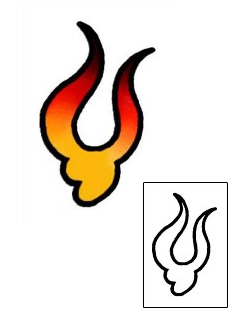 Fire – Flames Tattoo Miscellaneous tattoo | AAF-06307