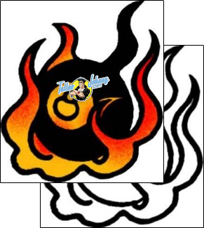 Fire – Flames Tattoo miscellaneous-fire-tattoos-andrea-ale-aaf-06319