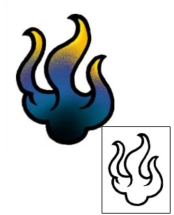 Fire – Flames Tattoo Miscellaneous tattoo | AAF-06324